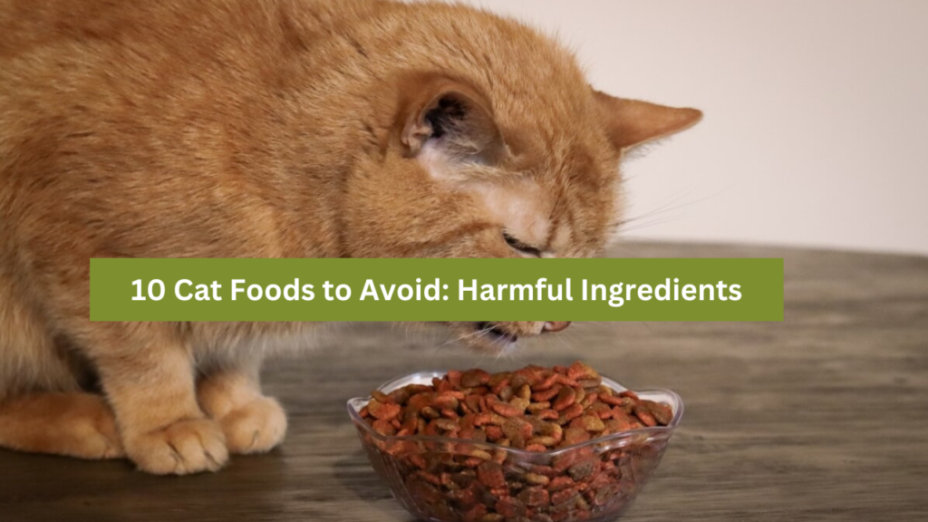 10 Cat Foods to Avoid